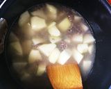 じゃがいもとひき肉の煮物作り方4写真