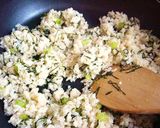 簡単♪ ＊たらこと野沢菜のチャーハン＊作り方5写真