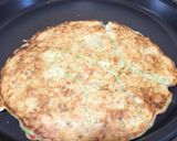 チヂミのタレでモダン焼き作り方3写真
