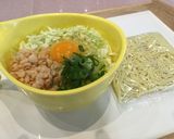 簡単!麺パリモダン焼き作り方1写真