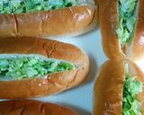 チーズとマヨキャベツ入り＊ホットドッグ＊作り方5写真
