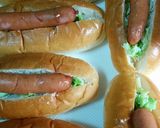 チーズとマヨキャベツ入り＊ホットドッグ＊作り方6写真