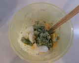 菜の花と茹で卵❀マヨぽん胡麻和え作り方5写真