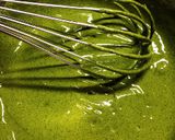 オイル無しの抹茶シフォンケーキ作り方3写真