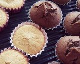 チョコとジャムのカップケーキ☆サラダ油で作り方7写真
