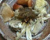 きのこダシの滲みたトロロ昆布のおにぎらず作り方3写真