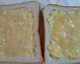 簡単朝ごはん☆お好み焼き風なトースト★作り方7写真