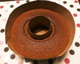 チョコと紅茶のシフォンケーキ作り方15写真