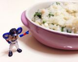 貧血・便秘・痔主様へ！ほうれん草リゾット作り方4写真