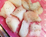 揚げずに簡単♡白身魚の甘酢あんかけ作り方3写真
