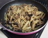 大根と牛肉のゆず胡椒炒め煮作り方10写真