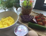 サフランライスサラダ作り方1写真
