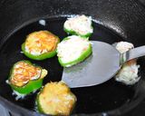 お弁当に!ピーマンのカニかまチーズ詰め作り方5写真