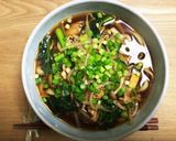 もやしと豚コマで困った時のお助けうどん作り方9写真