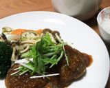 オーブンでハンバーグ作り方8写真