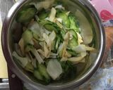 いかくんとかぶの酢の物作り方4写真
