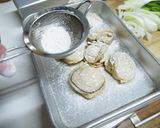 フライパンdeバター醤油の帆立照り焼き丼作り方3写真