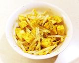 はんぺんともやしのカレー和え作り方7写真