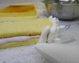 ラズベリークリームサンドケーキ作り方28写真