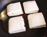はんぺん★大葉挟み焼き★作り方3写真