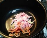 かき玉ミルクスープ作り方1写真