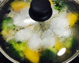 残り野菜で 蒸し野菜 (フライパンで)作り方4写真