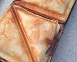 簡単冷凍パイ生地チーズチョコホットサンド作り方4写真