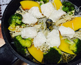 残り野菜で 蒸し野菜 (フライパンで)作り方5写真
