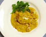 カレー風味ソースの煮込みハンバーグ作り方6写真