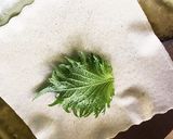大葉とチーズと鶏ひき肉の春巻き作り方4写真