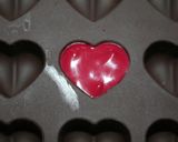 ♡超簡単・大好きな色でハート型チョコ♡作り方3写真
