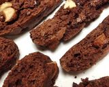 ＊簡単＊HMで作る･チョコビスコッティ作り方10写真