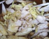 牛蒡と生姜が香る☆炊き込みおこわ風ご飯作り方5写真