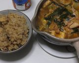 牛蒡と生姜が香る☆炊き込みおこわ風ご飯作り方10写真