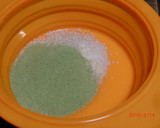 卵☆油不使用♪簡単！レンジで蒸しパン♡作り方2写真