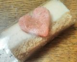 バレンタインの飾りに♪苺色の♡ケーキ作り方26写真