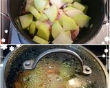 大根と鶏モモ肉の煮物作り方3写真