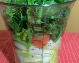 ほうれん草とトマトのグリーンスムージー作り方1写真