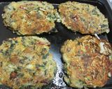 モチモチ~モロヘイヤ入りのお好み焼き作り方6写真
