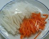 レンジで作る♫ 大根のコールスロー作り方1写真