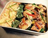 簡単 野球少年の鶏照り焼き弁当 塩魚汁編作り方5写真