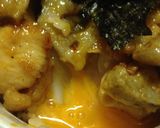 ピリ辛唐揚げ丼作り方8写真