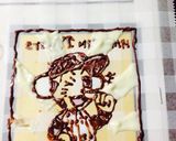 阪神タイガース チョコプレート作り方3写真