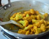 インドのじゃがいもとカリフラワーのカレー作り方5写真