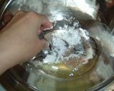 海老と春菊とかき揚げ作り方1写真