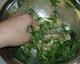 海老と春菊とかき揚げ作り方3写真