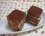 ココア風味のマーマレードクリームケーキฺ作り方6写真