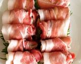 玉ねぎ青じそチーズの豚肉巻き巻き♪作り方4写真