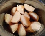 蕪の鶏そぼろ煮作り方2写真