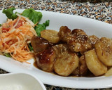 ﾁｷﾝ×ｱﾎﾞｶﾄﾞのてりマヨｻﾗﾀﾞ作り方7写真